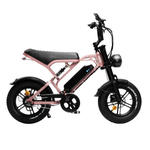 C80 Mini fatbike roze 250W