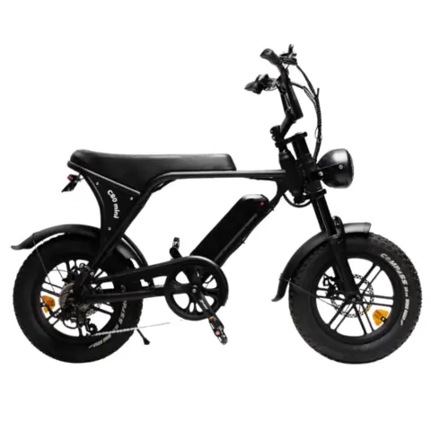 C80 Mini fatbike zwart 250W
