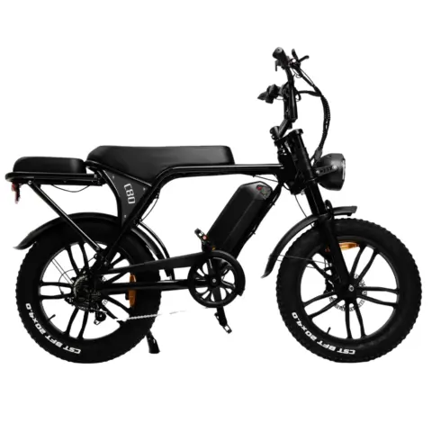 OUXI C80 3.0 fatbike zwart 250W