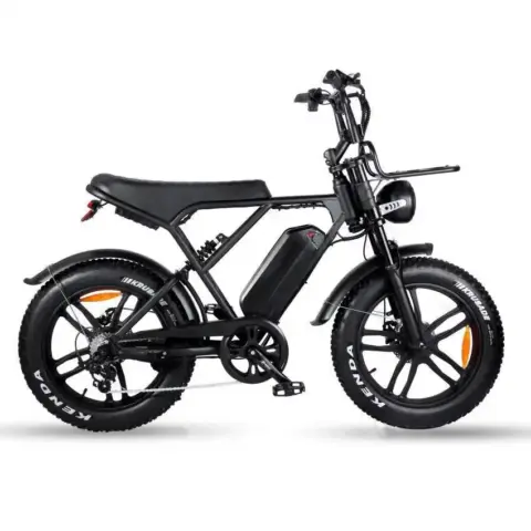 OUXI H9 fatbike zwart 250W