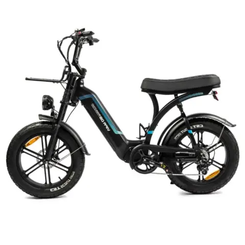 OUXI Q8 elektrische fatbike zwart