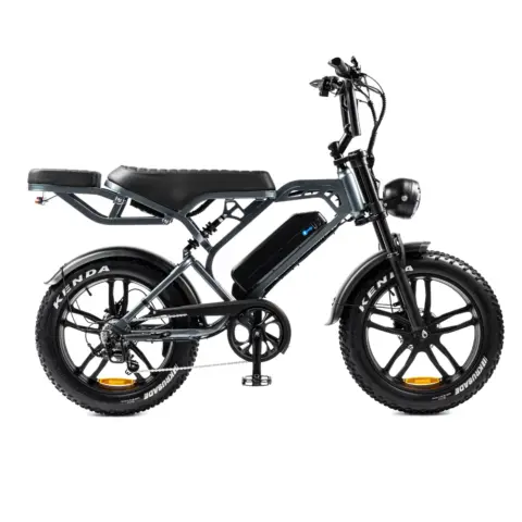 V20 Pro fatbike donkergrijs 250W